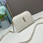 YSL Gaby zipped pouch in quilted lambskin - Image 3