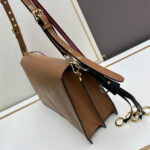 Prada Soft Sound large leather shoulder bag with charms(high-end grade) - Image 3