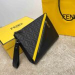 Fendi Diagonal Clutch - Image 3