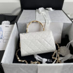 CHANEL Mini Flap Bag with Top Handle - Image 3