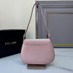 Small Prada Cleo brushed leather shoulder bag with flap - Image 3