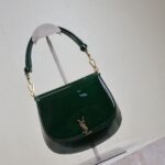 YSL Mini VOLTAIRE TOP HANDLE bag in patent leather - Image 3