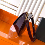 YSL Mini VOLTAIRE TOP HANDLE bag in patent leather - Image 3