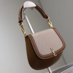 YSL Mini VOLTAIRE top handle bag in canvas - Image 3