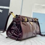 Prada Bonnie small leather shoulder bag(HIGH-END GRADE) - Image 3
