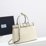 Prada Buckle small leather handbag with belt(high-end grade) - Image 3