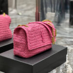 SAINT LAURENT NIKI CHAIN MEDIUM IN RAFFIA(HIGH-END GRADE) - Image 3