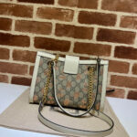 GG Padlock small berry tote bag - Image 4