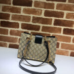 GG Padlock small GG bees shoulder bag - Image 4