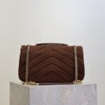 YSL LOULOU Medium in MATELASSE suede(HIGH-END GRADE) - Image 4