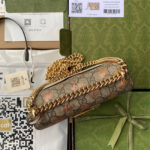 Padlock small berry shoulder bag - Image 4