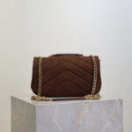 YSL LOULOU Small in MATELASSE suede(HIGH-END GRADE) - Image 4