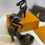 LV high heel sandals - Image 4