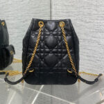 Dior Medium Dior Caro Multicarry Backpack with Chain(HIGH-END GRADE) - Image 4