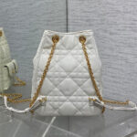 Dior Medium Dior Caro Multicarry Backpack with Chain(HIGH-END GRADE) - Image 4