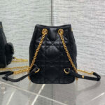 Dior Small Dior Caro Multicarry Backpack with Chain(HIGH-END GRADE) - Image 4