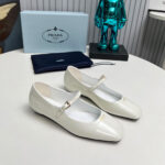 Prada Patent Leather Mary Jane Ballerinas - Image 4