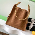 CHANEL 25 Medium Handbag SUEDE(high-end grade) - Image 4