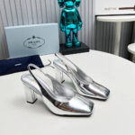 Prada Patent Leather Slingback Pumps 85 mm - Image 4