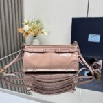 Prada Bonnie small leather shoulder bag(HIGH-END GRADE) - Image 4