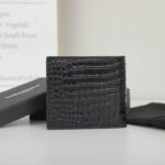 YSL tiny cassandre wallet in crocodile embossed matte leather - Image 4