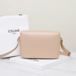 CELINE CLASSIQUE TRIOMPHE BAG in shiny calfskin(HIGH-END GRADE) - Image 4