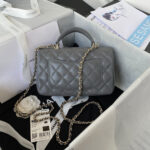 CHANEL Mini Classic Handbag With Top Handle - Image 4