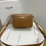 CELINE CLASSIQUE TRIOMPHE BAG in shiny calfskin(HIGH-END GRADE) - Image 4