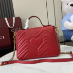 Gucci GG Marmont Small Top Handle Bag - Image 4