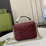 GG Marmont mini top handle bag - Image 4