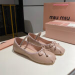 MiuMiu Leather ballerinas - Image 4