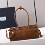 Prada Medium suede handbag(high-end grade) - Image 4