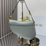 Dior Saddle Bag with Strap - Image 4