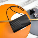 YSL classic cassandre chain wallet in grain de poudre leather - Image 4