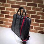 Gucci GG Black Briefcase - Image 4