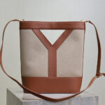 YSL Y small bucket in canvas and leather(HIGH-END GRADE) - Image 4