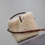 YSL LE 37 mini in shearling - Image 4