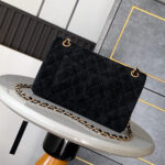 CHANEL Suede Classic Double Flap Handbag(HIGH-END GRADE) - Image 4