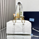 Prada Dangle medium leather top-handle bag(HIGH-END GRADE) - Image 4