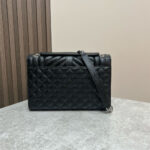 YSL envelope medium in grained leather - Image 4