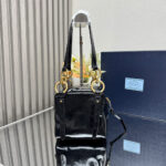 Prada Dangle leather top-handle mini-bag(HIGH-END GRADE) - Image 4