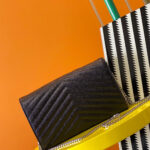 YSL classic cassandre chain wallet in grain de poudre leather(high-end grade) - Image 4