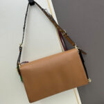 Prada Soft Sound large leather shoulder bag with charms(high-end grade) - Image 4