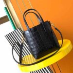 YSL Mini toy shopping Saint Laurent IN CROCODILE-EMBOSSED LEATHER - Image 4