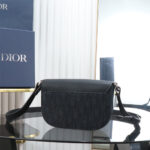 Dior Mini Saddle Messenger Bag with Flap - Image 4