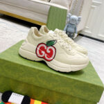 Gucci Rhyton Apple-print Sneaker - Image 4