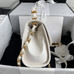 CHANEL Mini Flap Bag with Top Handle - Image 4