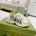 Gucci Rhyton ‘Think & Thank’ Sneaker - Image 4