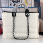 CHANEL Deauville Large Tote - Image 4