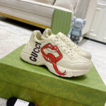 Gucci Rhyton sneaker with mouth print - Image 4
